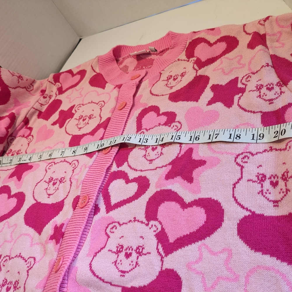 Care Bears Sweater crop pink sz 2xl - Picture 7 of 9